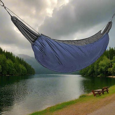Sac de Couchage - ArcticRest™ - Bleu Nuit - arrêt plein air
