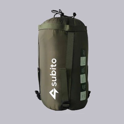 Sac de Couchage - ArcticRest™ - Vert Militaire - arrêt plein air