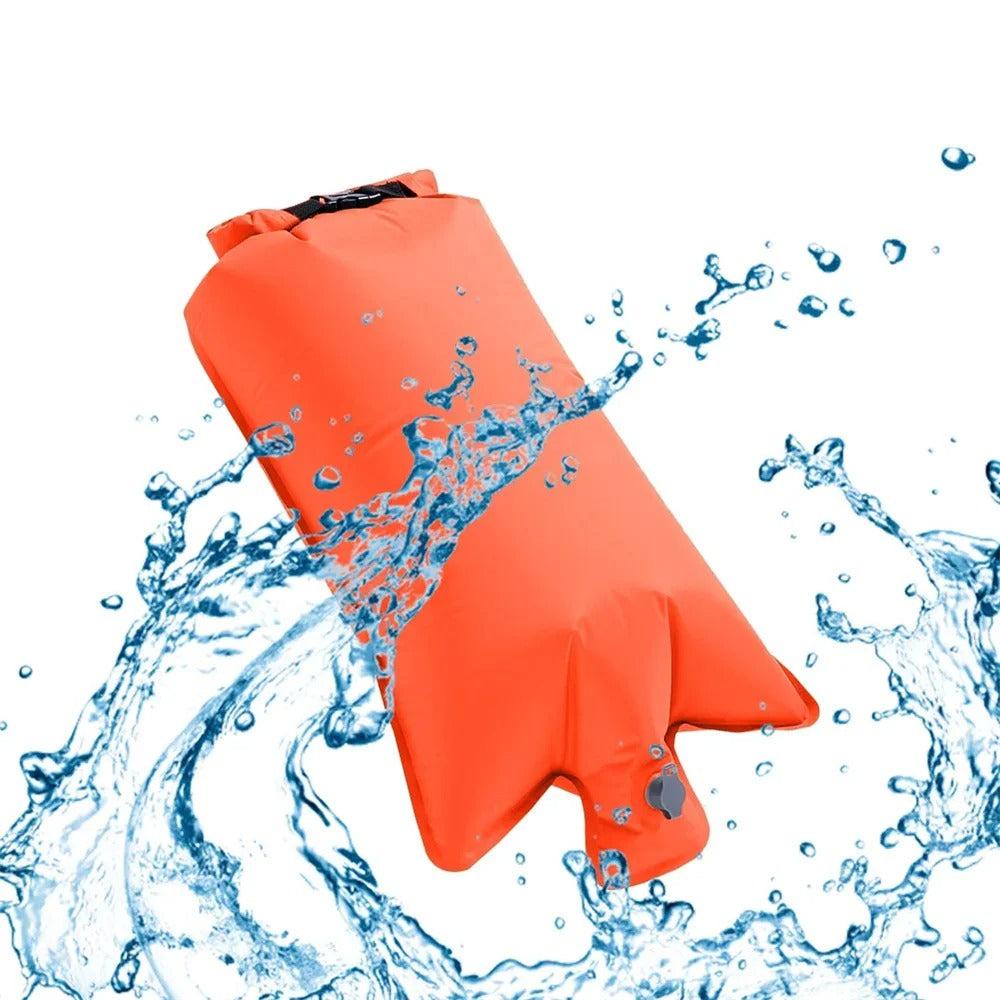 Sac de Couchage - SleepingInflatableBag™ - Orange - arrêt plein air