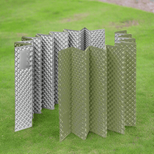 Matelas Camping - PortableCampingMat™ - Vert - arrêt plein air