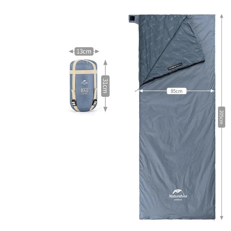 Sac de Couchage - CampingSleepingBag™ - Bleu - arrêt plein air