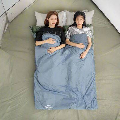 Sac de Couchage - CampingSleepingBag™ - Bleu - arrêt plein air