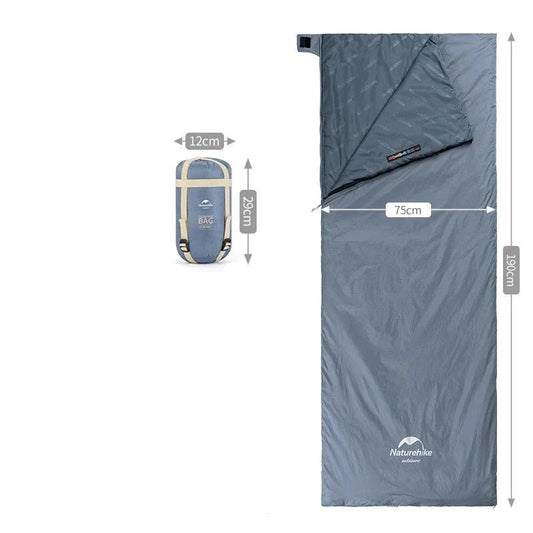 Sac de Couchage - CampingSleepingBag™ - Bleu - arrêt plein air