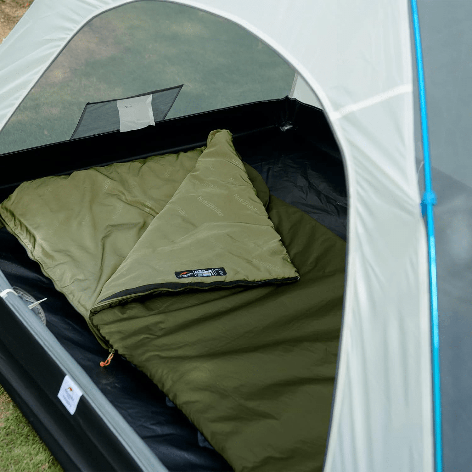 Sac De Couchage De Survie Réutilisable Étanche Camouflage – Vert – Avec Sifflet – Idéal Urgence Et Camping