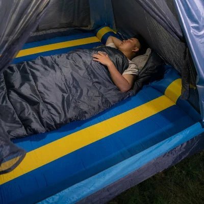 Sac de couchage - HikingSleepingbag™ - Bleu marine - arrêt plein air