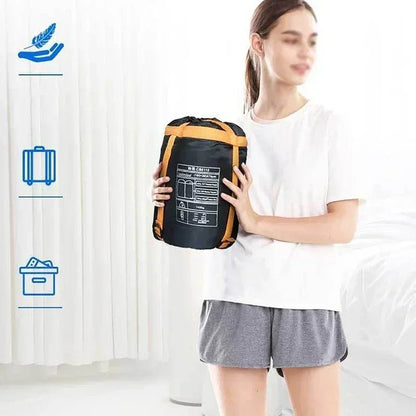 Sac de Couchage - WinterSleepingBags™ - Orange - arrêt plein air
